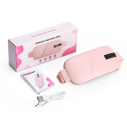 Wireless Heating Pad Menstrual Thermal Massager Belt for Period Relief