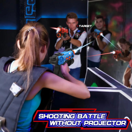 Laser Tag Game 2 Players Indoor/Outdoor Infrared Set