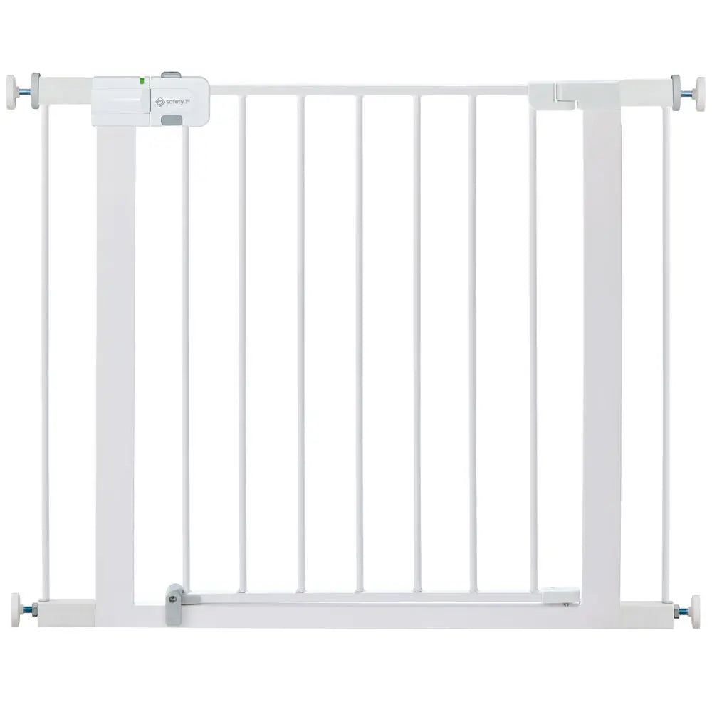 Easy Install Walk Thru Baby/Pet Gate for Doorway With Door,