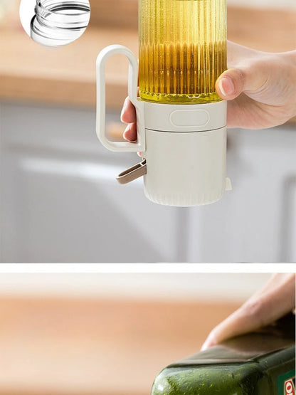 250ml Glass Oil Spray Bottle, Press Atomize Oil Sprayer