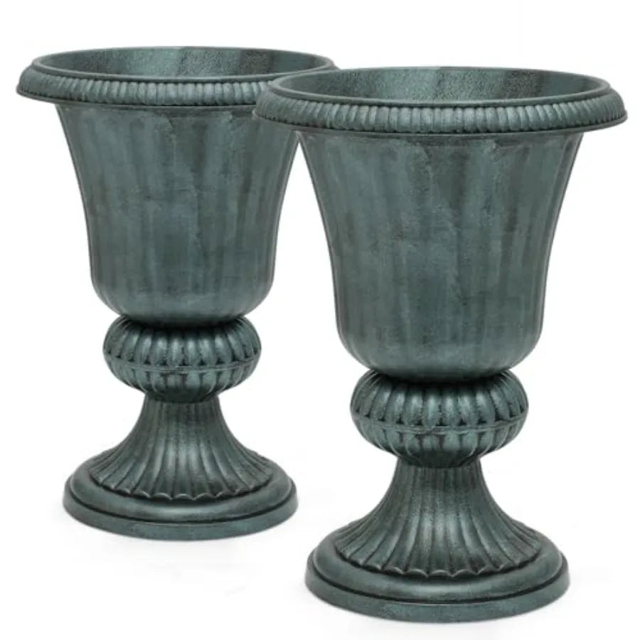 20" Urn Planters, Set of 2, Weatherproof
