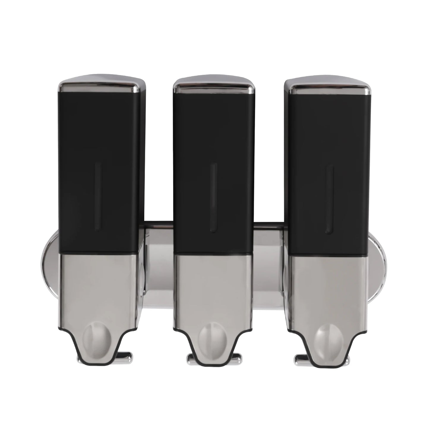 Triple Wall Mount Soap Dispenser, Lockable