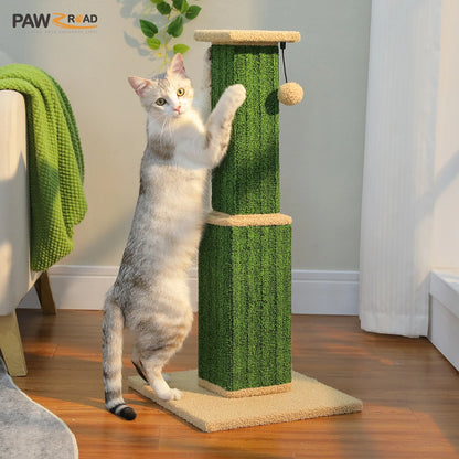 Cat Scratching Post Large Woven Sisal Dangling Ball Toy