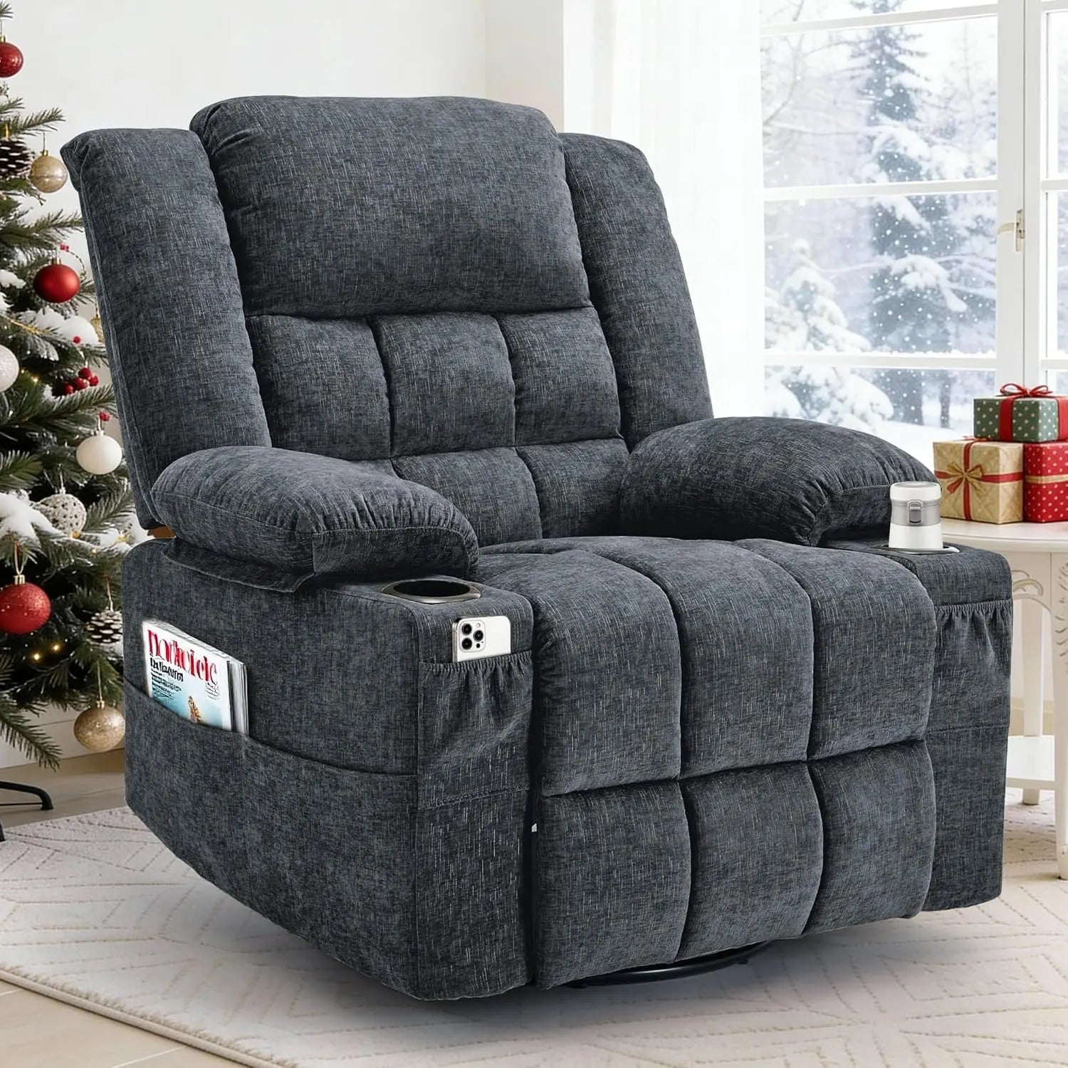 360 swivel rocker recliner