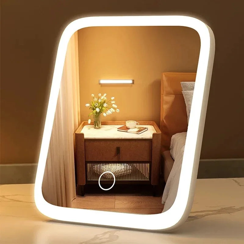 LED Vanity Mirror with Lights, Touch Control, 3 Colors, Dimmable