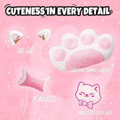 Cat ear gaming chair